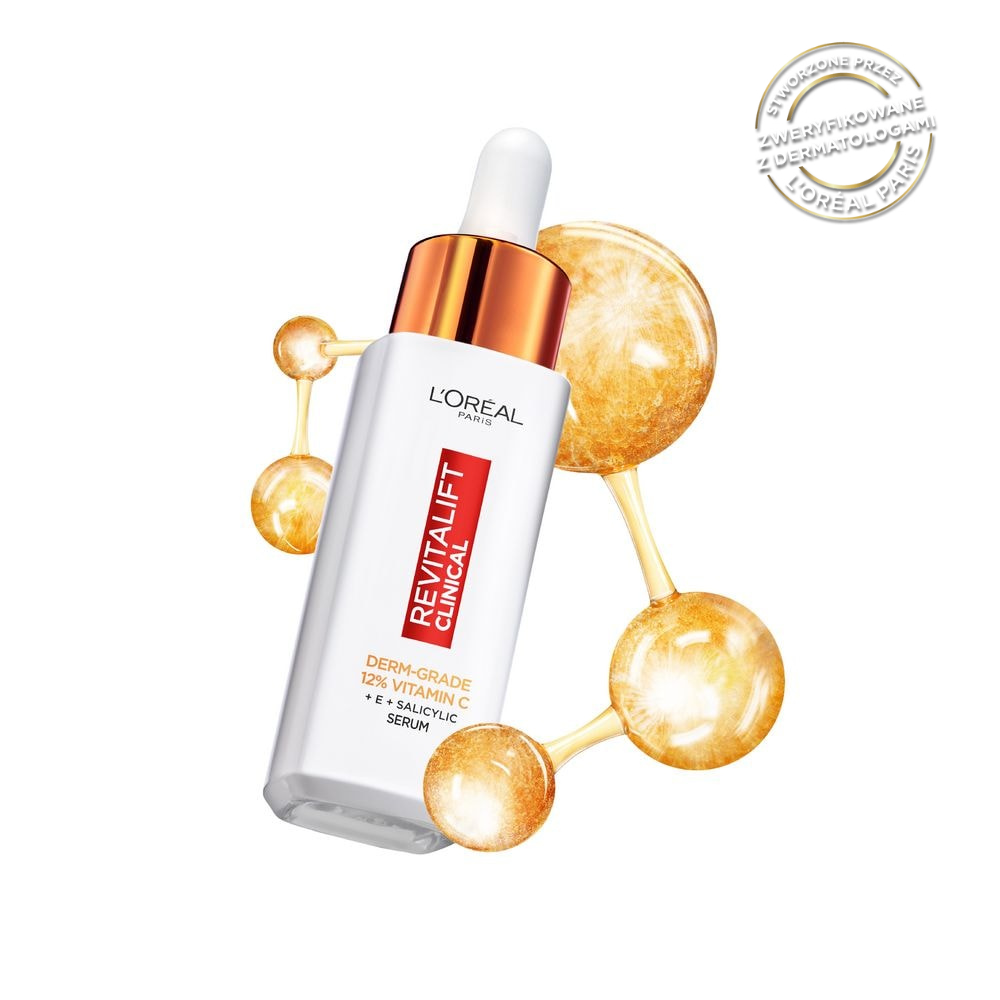 Serum z Witaminą C L'Oréal Paris Revitalift Clinical z 12% Czystą Witaminą C